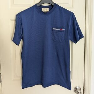 Gucci Blue Short Sleeve Tee